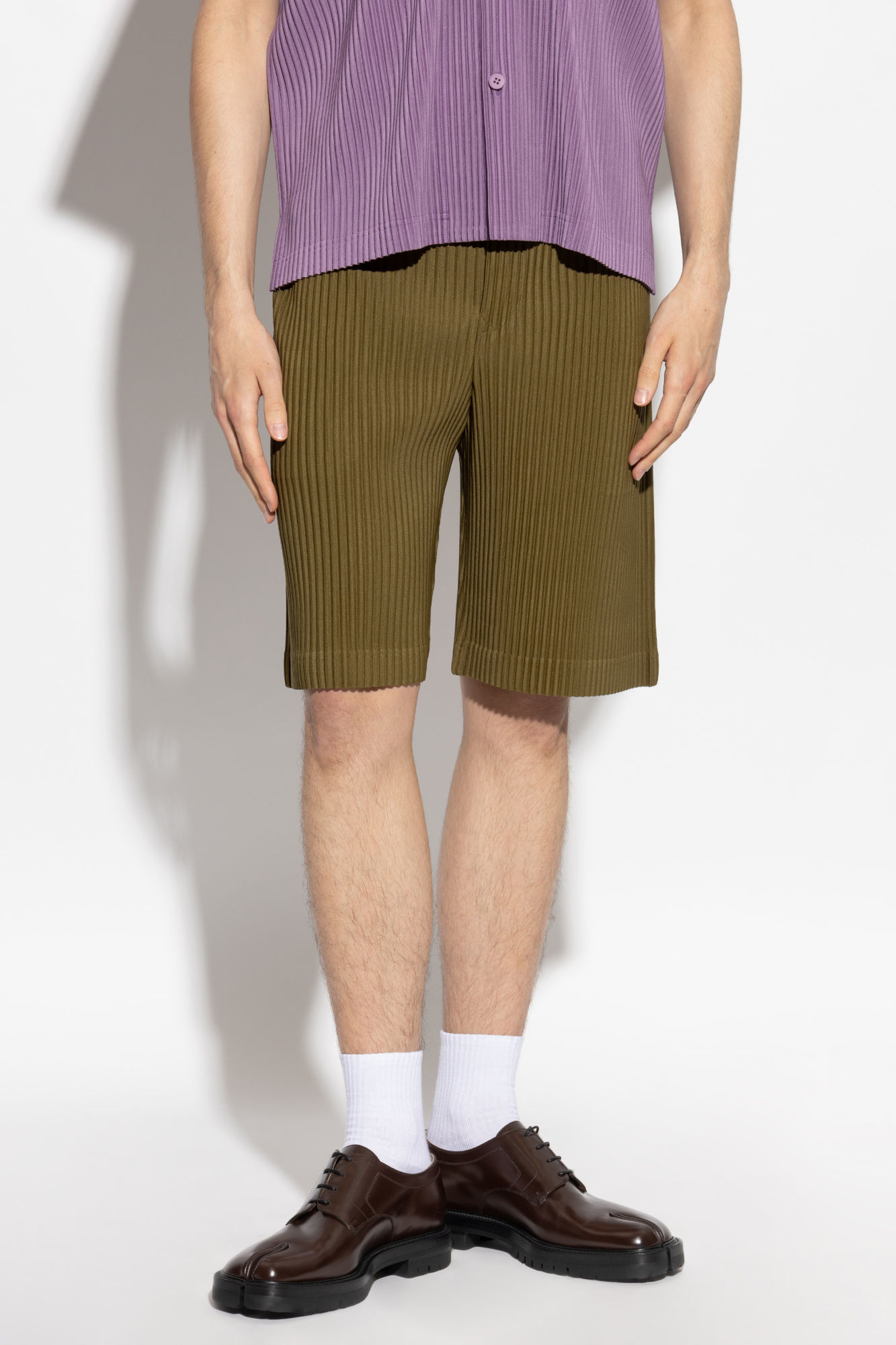 Homme Plissé Issey Miyake Pleated shorts | Men's Clothing